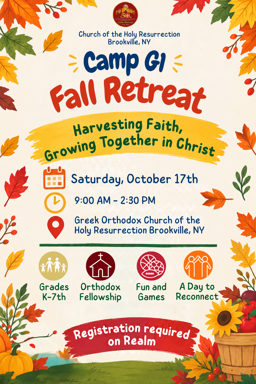 Camp G1 Fall Retreat!