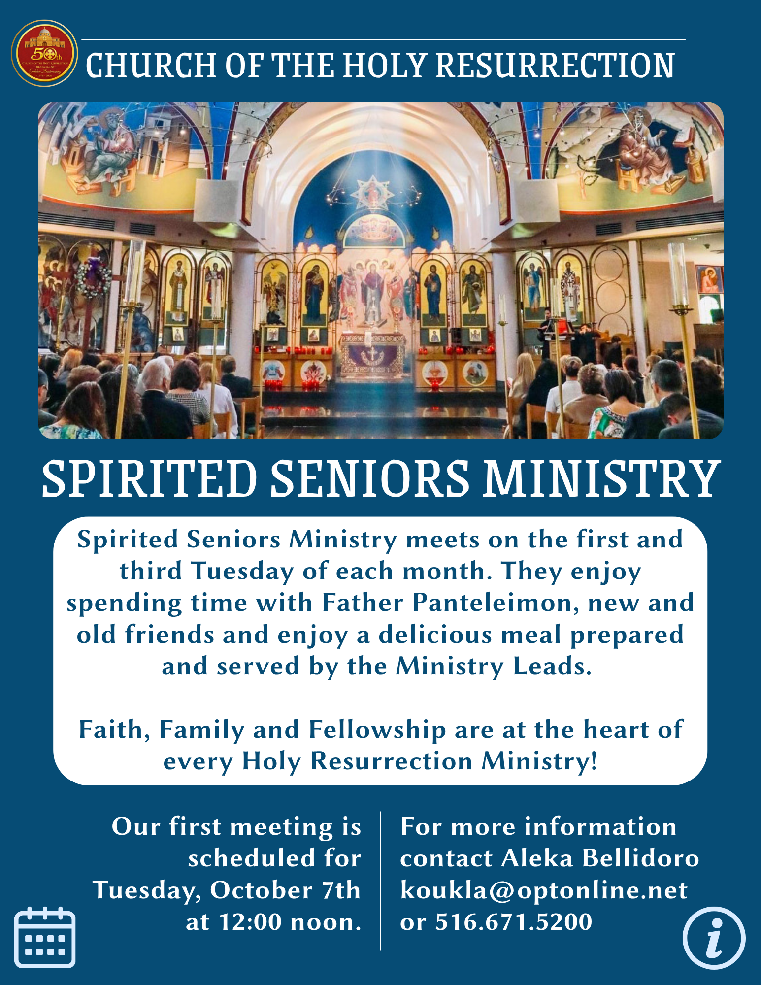 Spirited Seniors Ministry